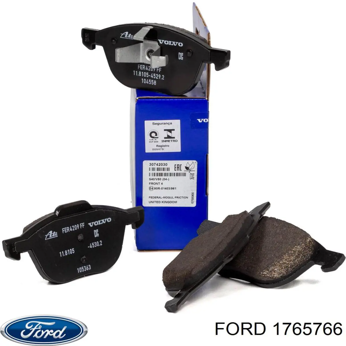 Тормозные колодки Ford 1765766