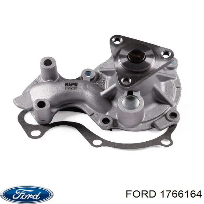 Купить 1766164 Ford Помпа водяная (насос) охлаждения, в сборе с корпусом