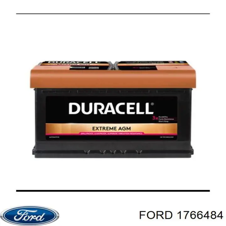 Аккумулятор Ford 1766484