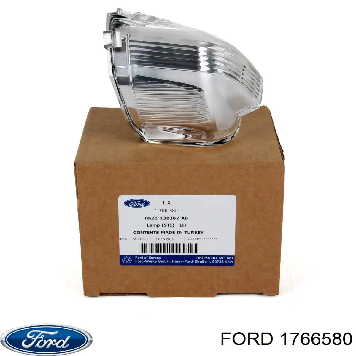 Указатель поворота зеркала, левый Ford BK2113B382AB цена, от 12.37 USD