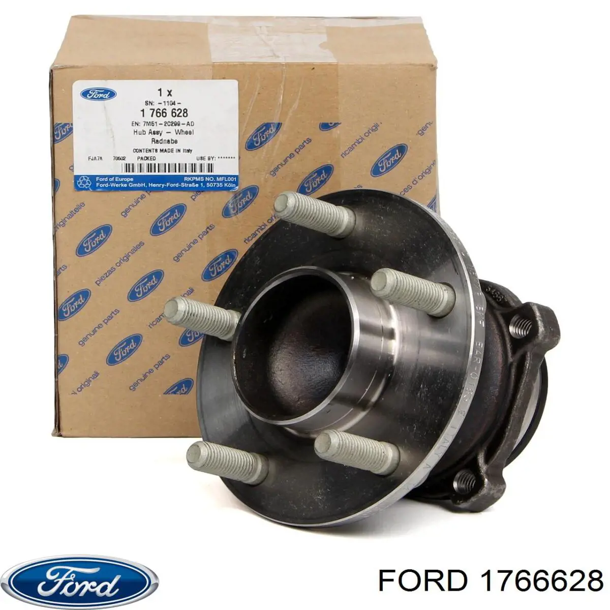 1766628 Ford cubo traseiro