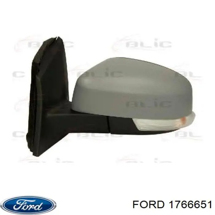 Левое боковое зеркало 1766651 Ford