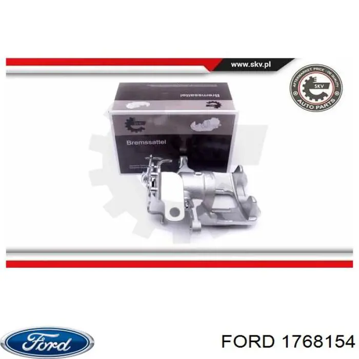 BK212552BB Ford suporte do freio traseiro direito