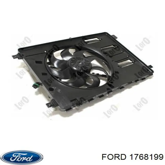 Диффузор радиатора охлаждения в сборе с мотором и крыльчаткой Ford 1768199 цена, от 155.02 USD