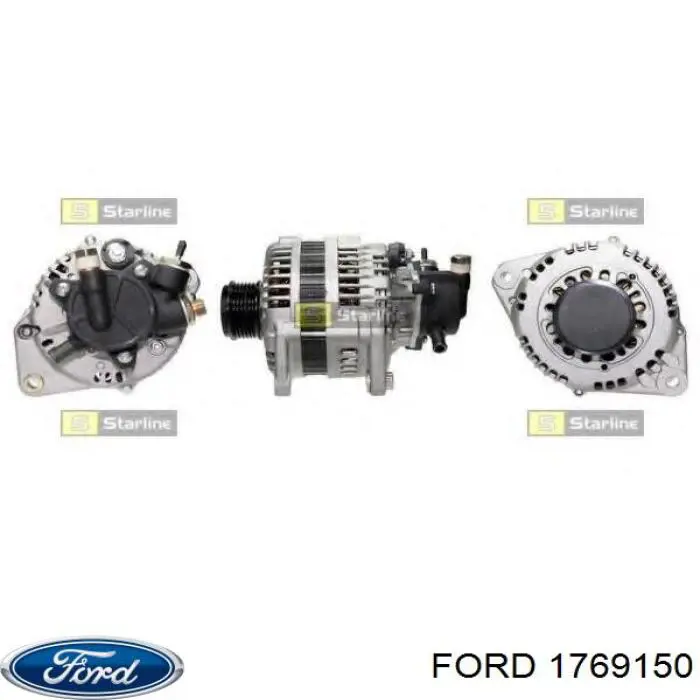 1769150 Ford mecanismo de acionamento de vidro da porta dianteira direita