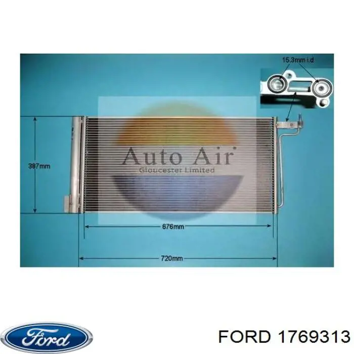 1769313 Ford Конденсатор
