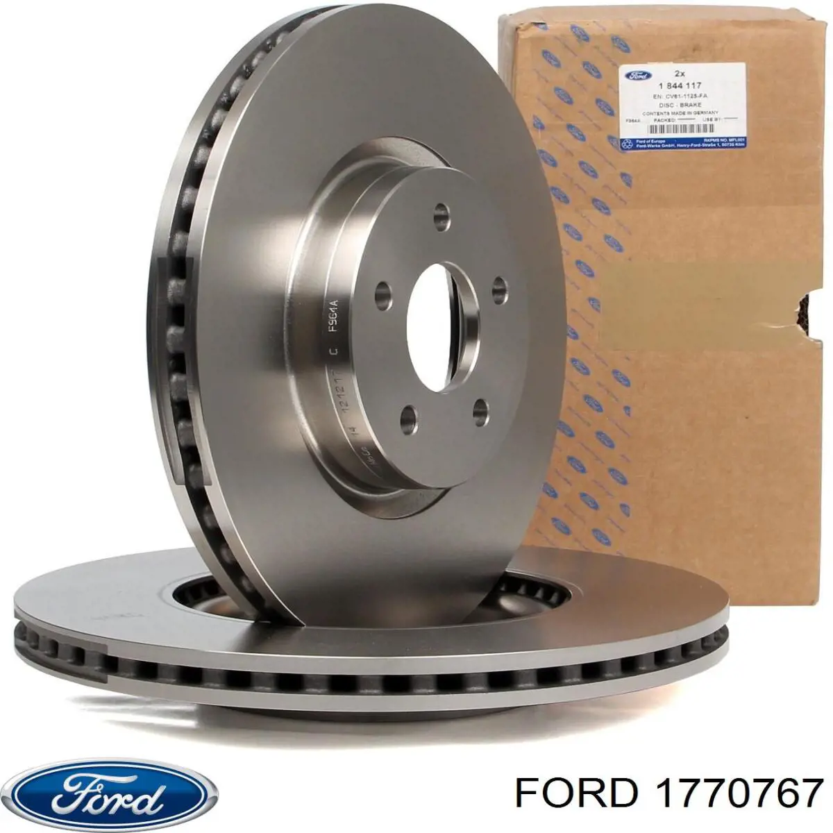 Купить 1770767 Ford Ротор тормозной