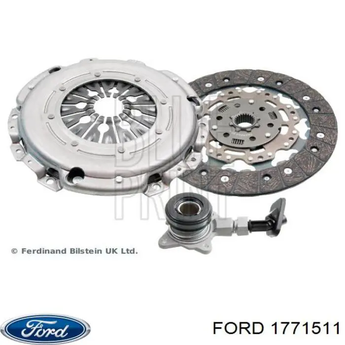 Купить 1771511 Ford Комплект сцепления (диск, корзина, подшипник)