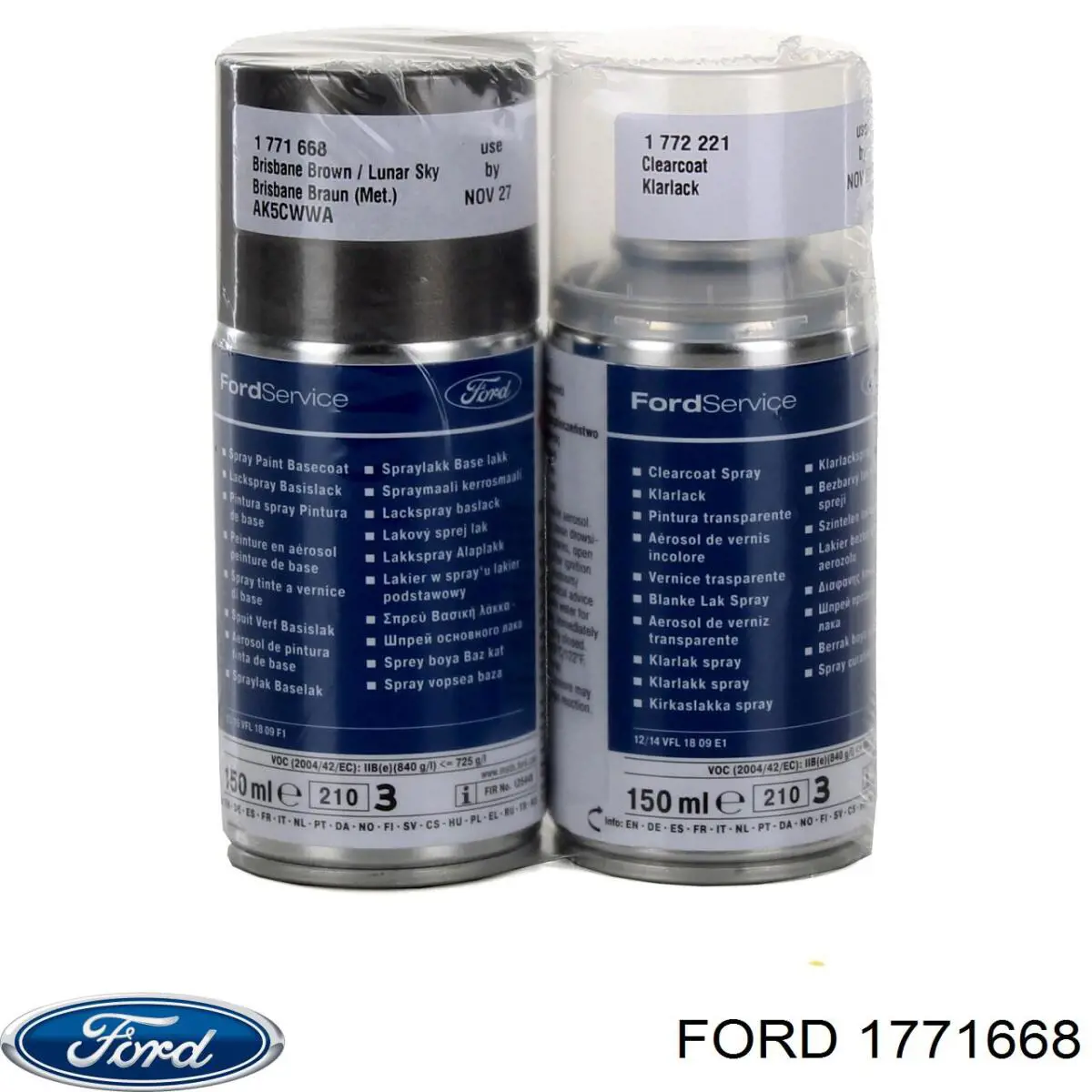 1771668 Ford esmalte de reparação para automóveis