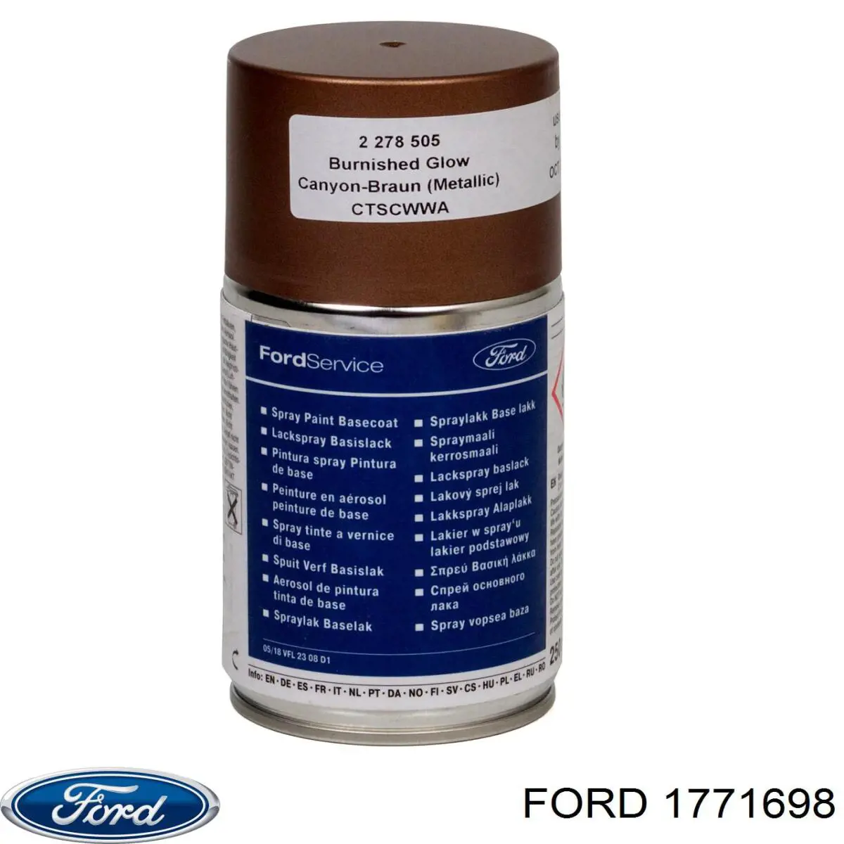 1771698 Ford esmalte de reparação para automóveis