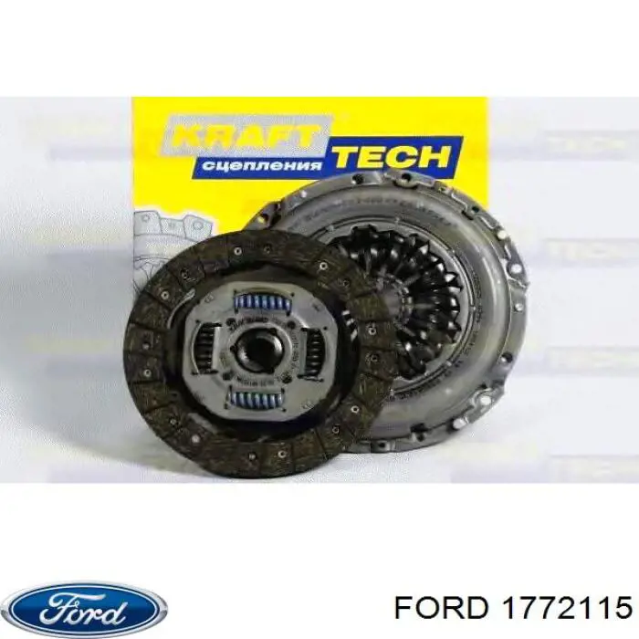 Купить 1772115 Ford Комплект сцепления (диск, корзина, подшипник)