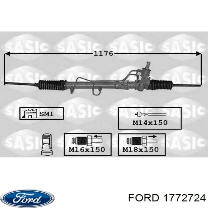 Крестовина заднего карданного вала  Ford 1772724 цена, от 15.69 USD