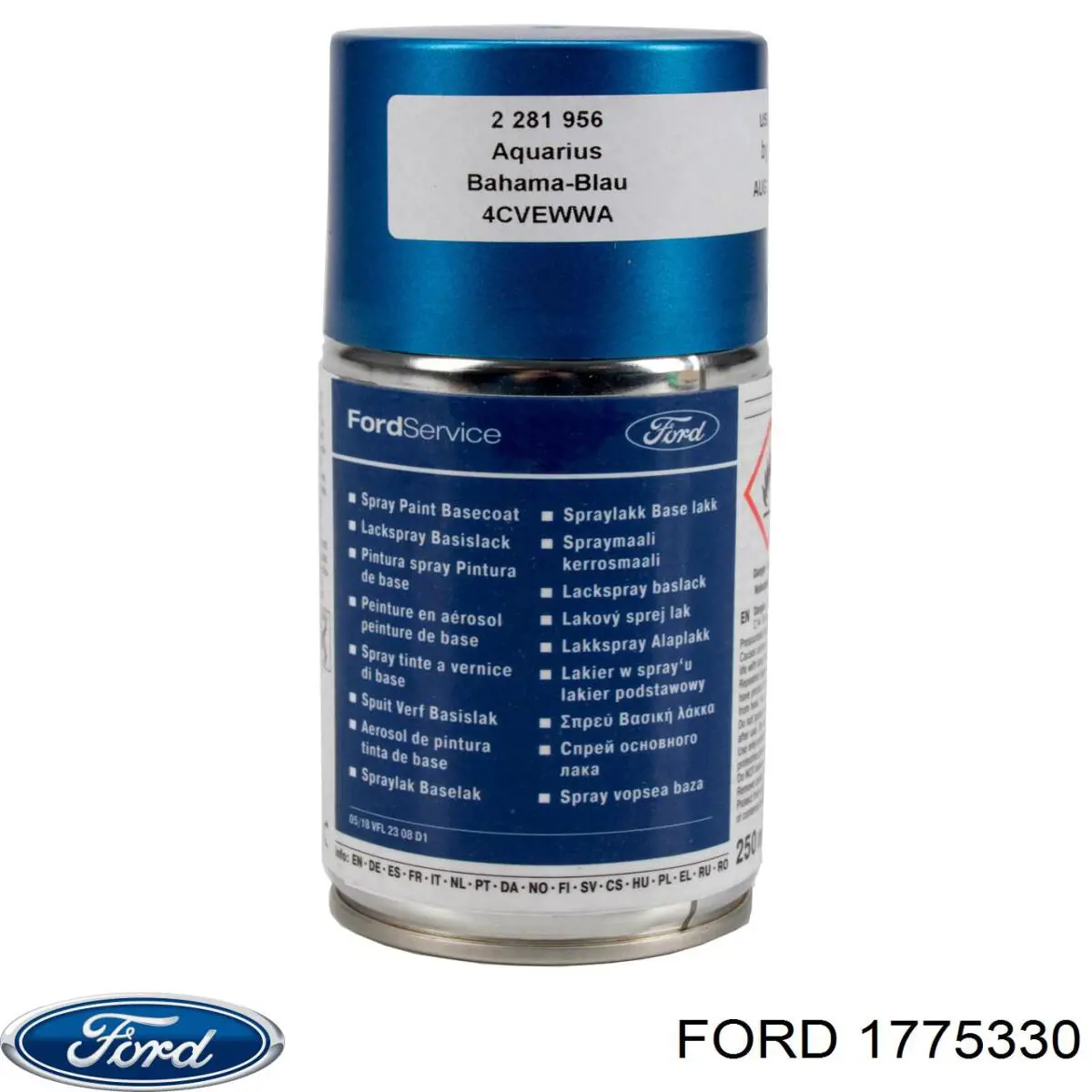 1775330 Ford esmalte de reparação para automóveis