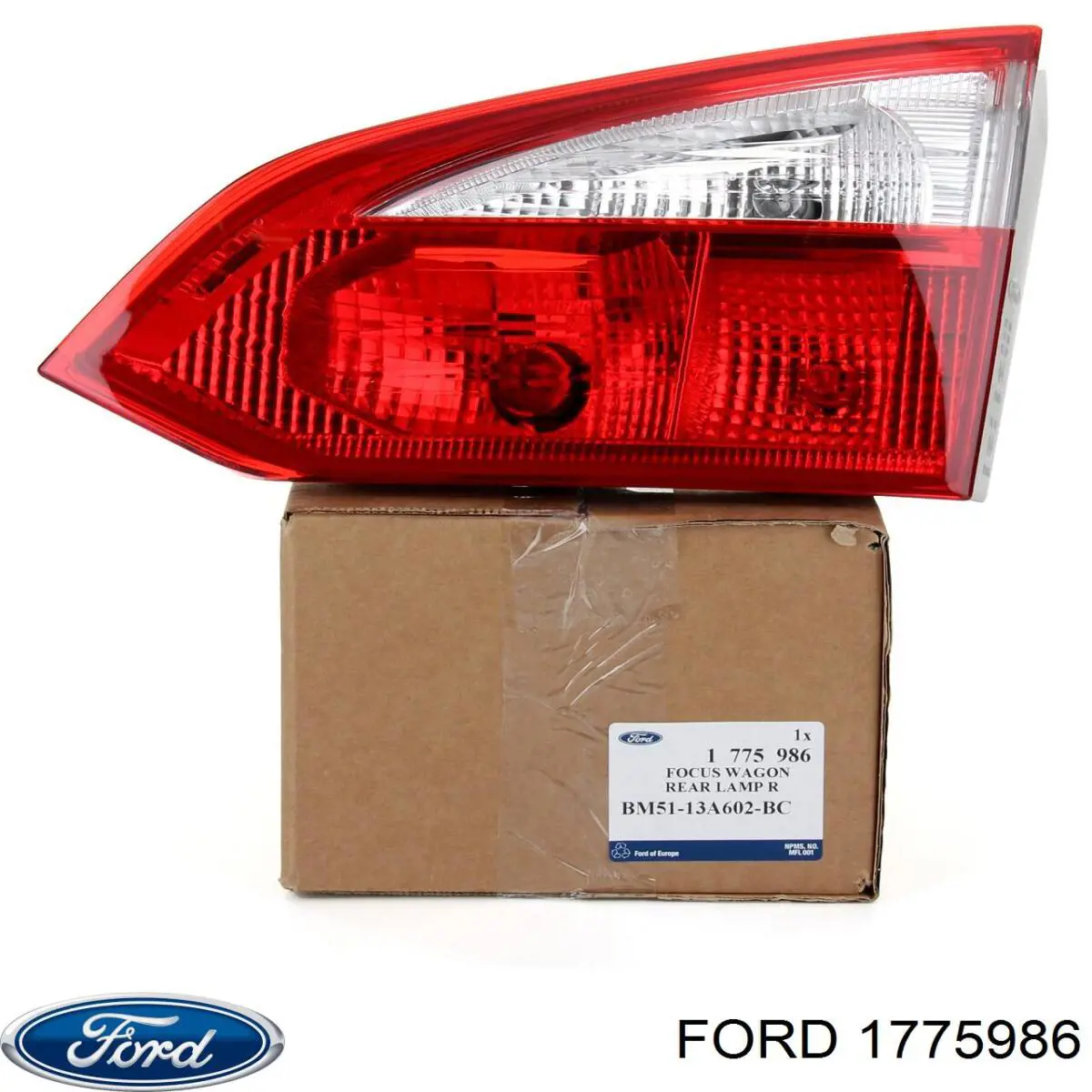 1775986 Ford Фара задняя правая внутренняя