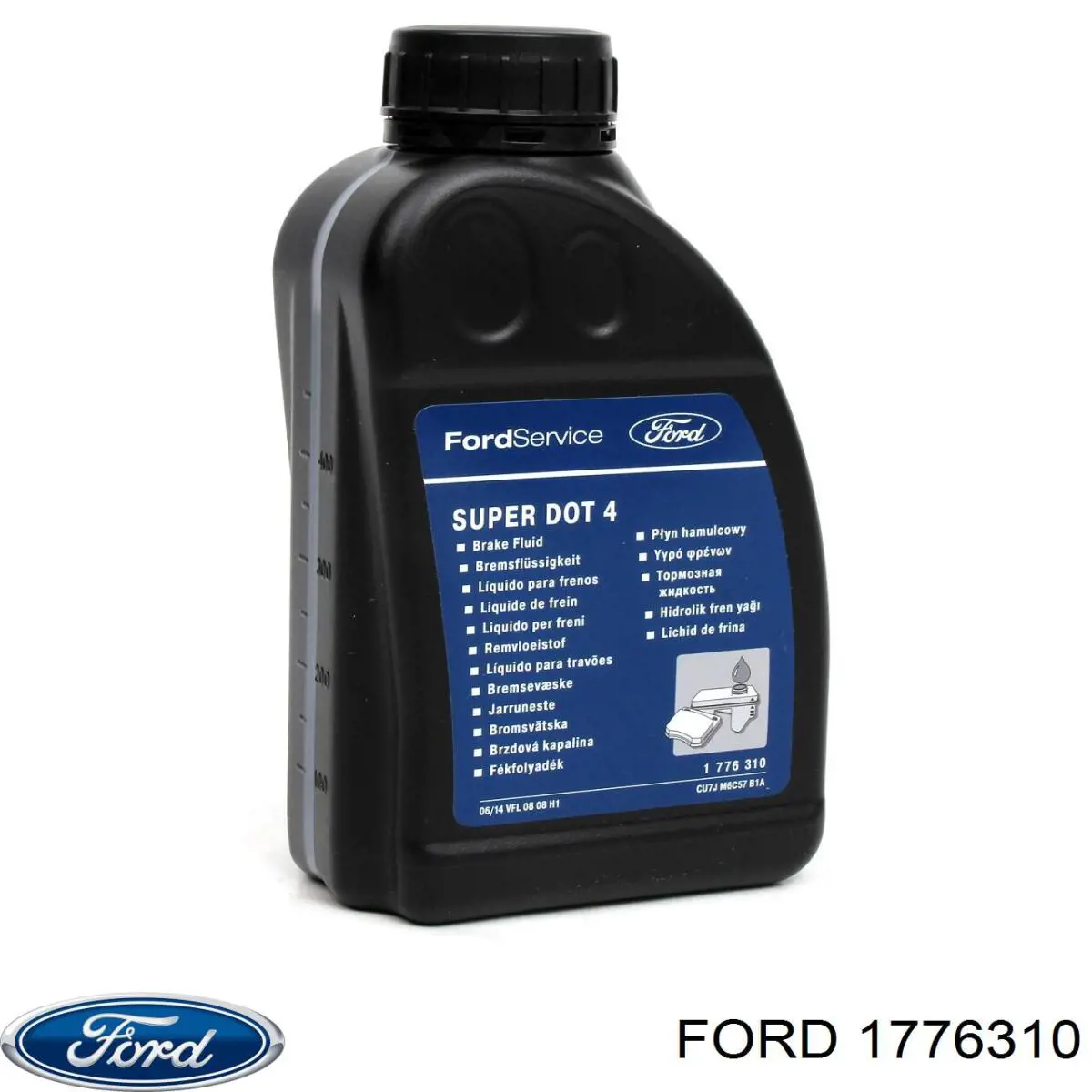 Жидкость тормозная Ford (1776310)