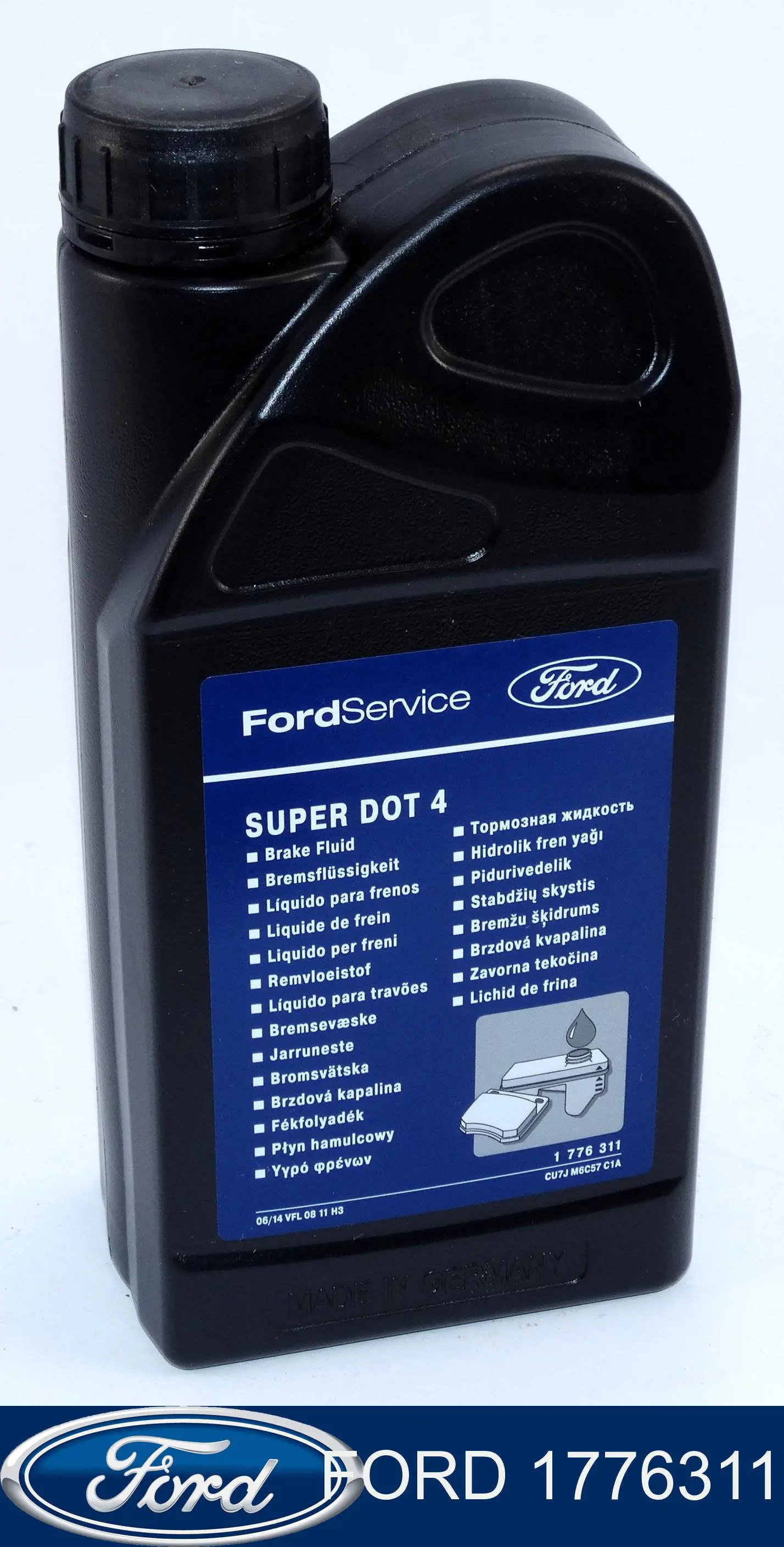 Жидкость тормозная Ford (1776311)
