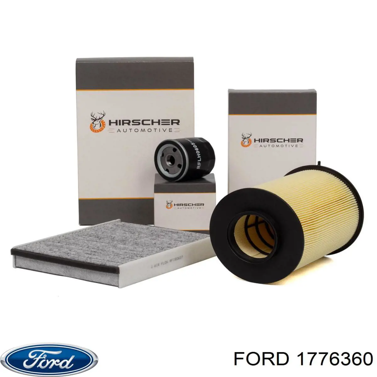 Воздушный фильтр салона Ford 1776360