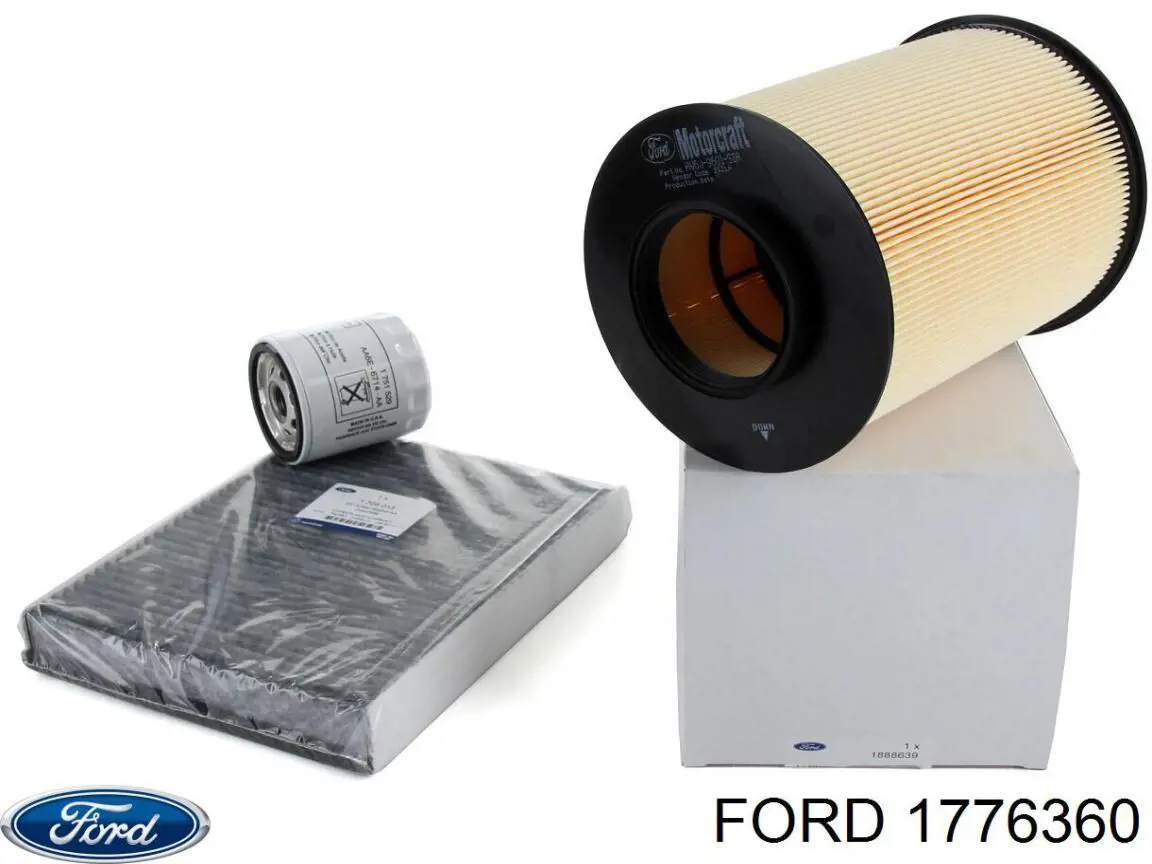Купить 1776360 Ford Фильтр салона угольный