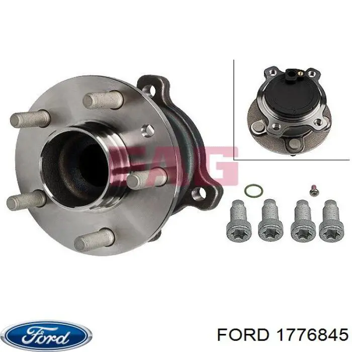 Ступицы задних колес Ford 1776845 цена, от 62.27 USD
