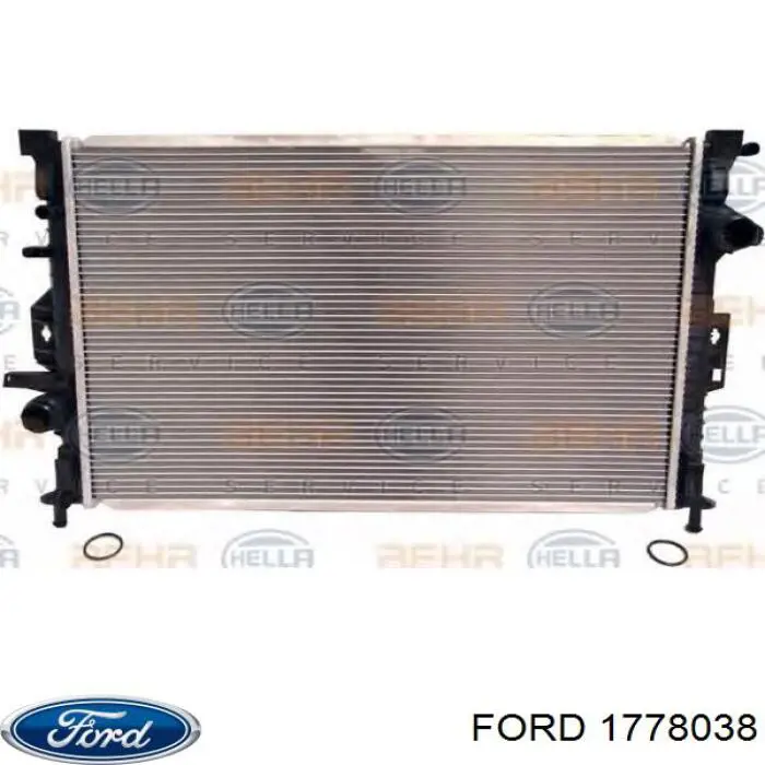 1778038 Ford радиатор