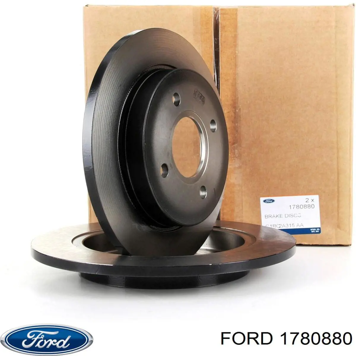 Купить 1780880 Ford Диск тормозной задний