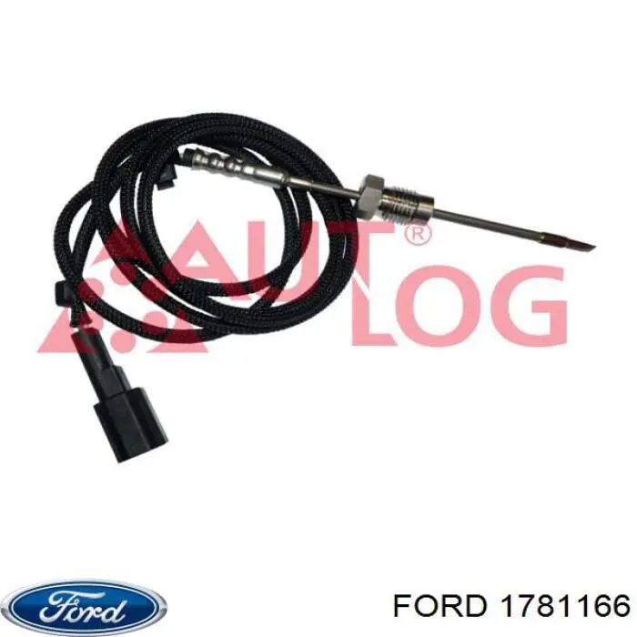 DV41-12B591-AB Ford sensor de temperatura dos gases de escape (ge, antes de filtro de partículas diesel)