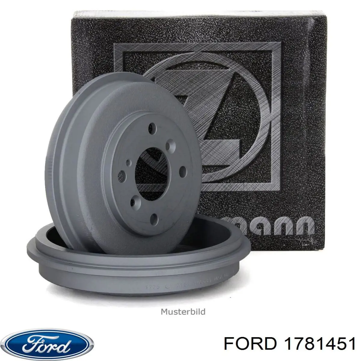 Барабан тормозной задний Ford 1781451 цена, от 44.33 USD