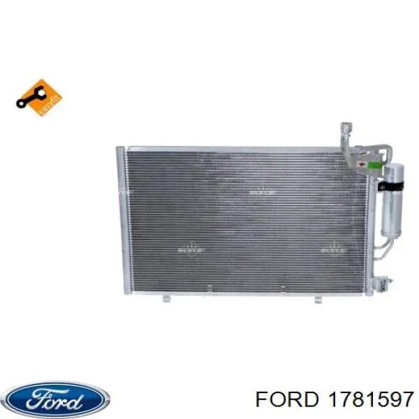 Радиатор кондиционера 1781597 Ford