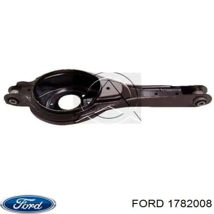 1782008 Ford braço oscilante inferior esquerdo de suspensão traseira/direita