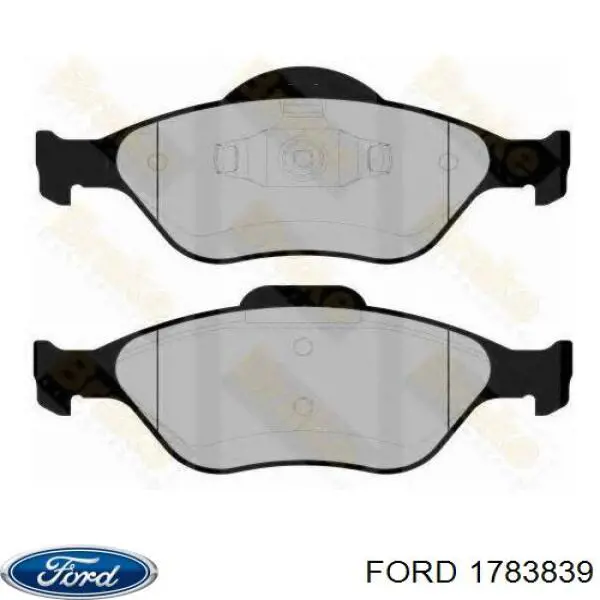 Передние тормозные колодки 1783839 Ford
