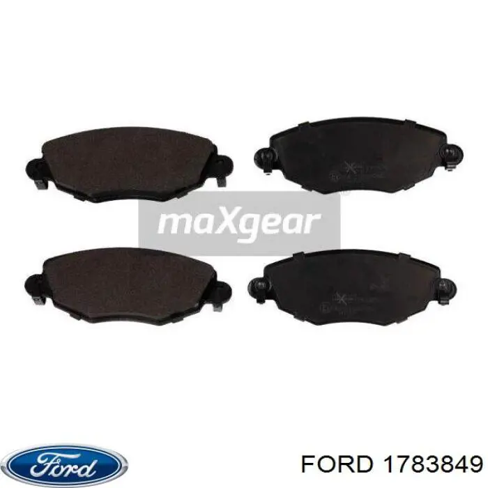 Купить 1783849 Ford Колодки тормозные