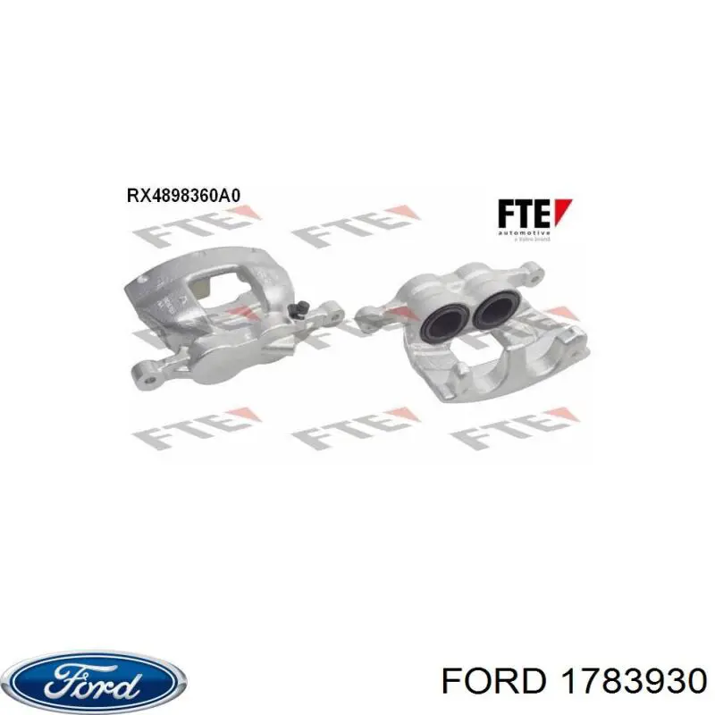 1783930 Ford suporte do freio dianteiro direito