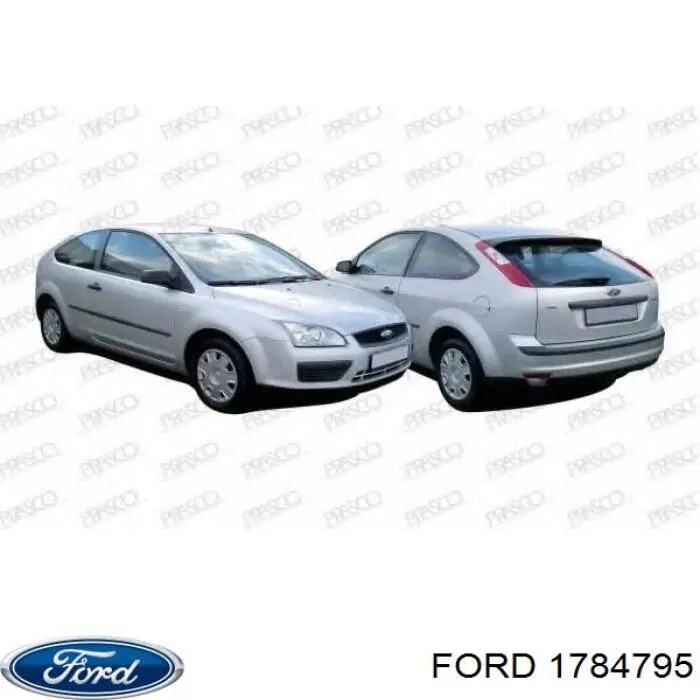 1784795 Ford Пружина передней подвески