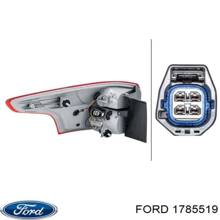 Купить 1785519 Ford Фонарь задний правый, внешний