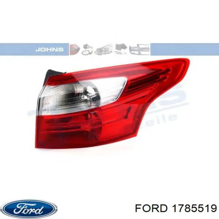 Фара задняя правая внешняя Ford 1785519 цена, от 111.15 USD
