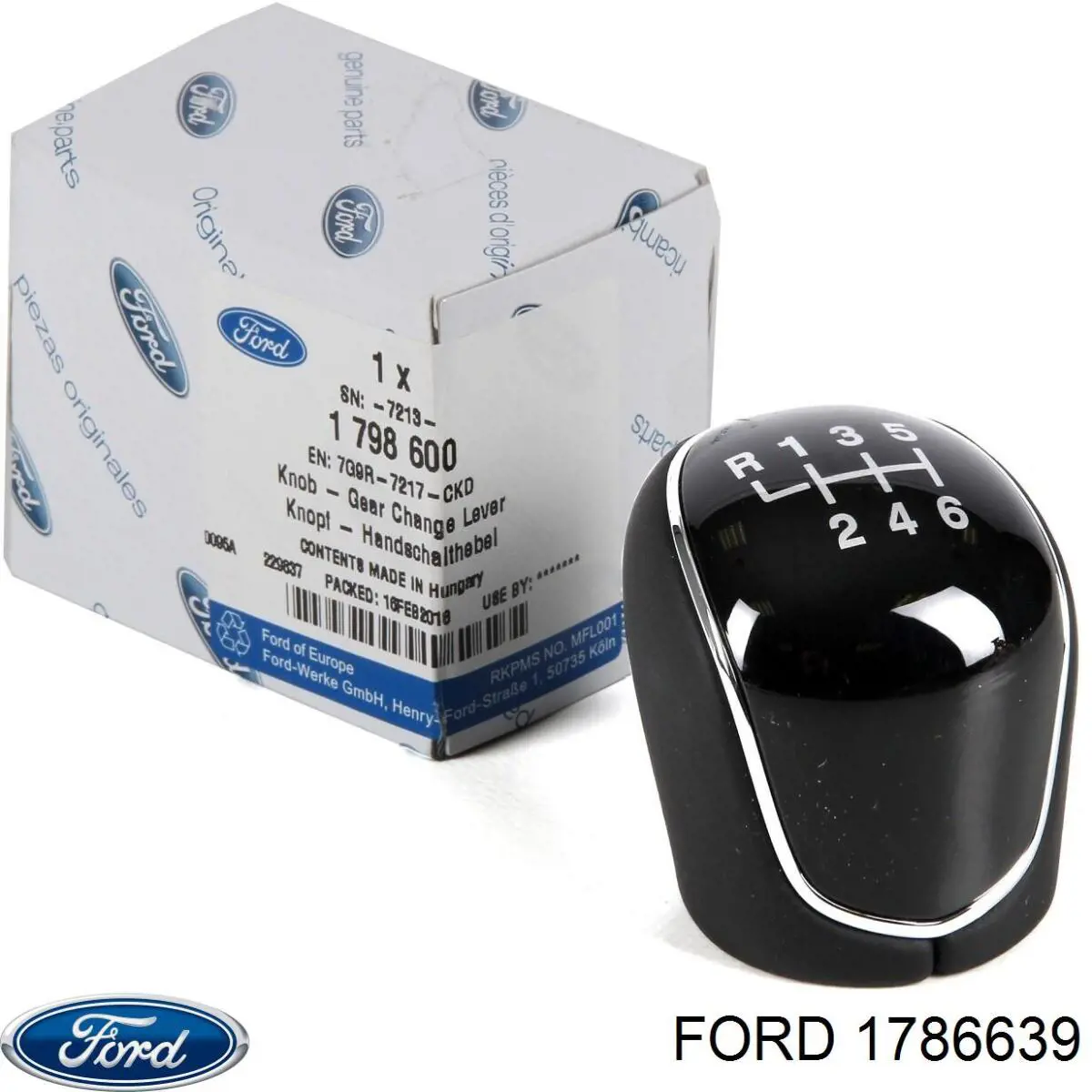 Правое зеркало 1786639 Ford