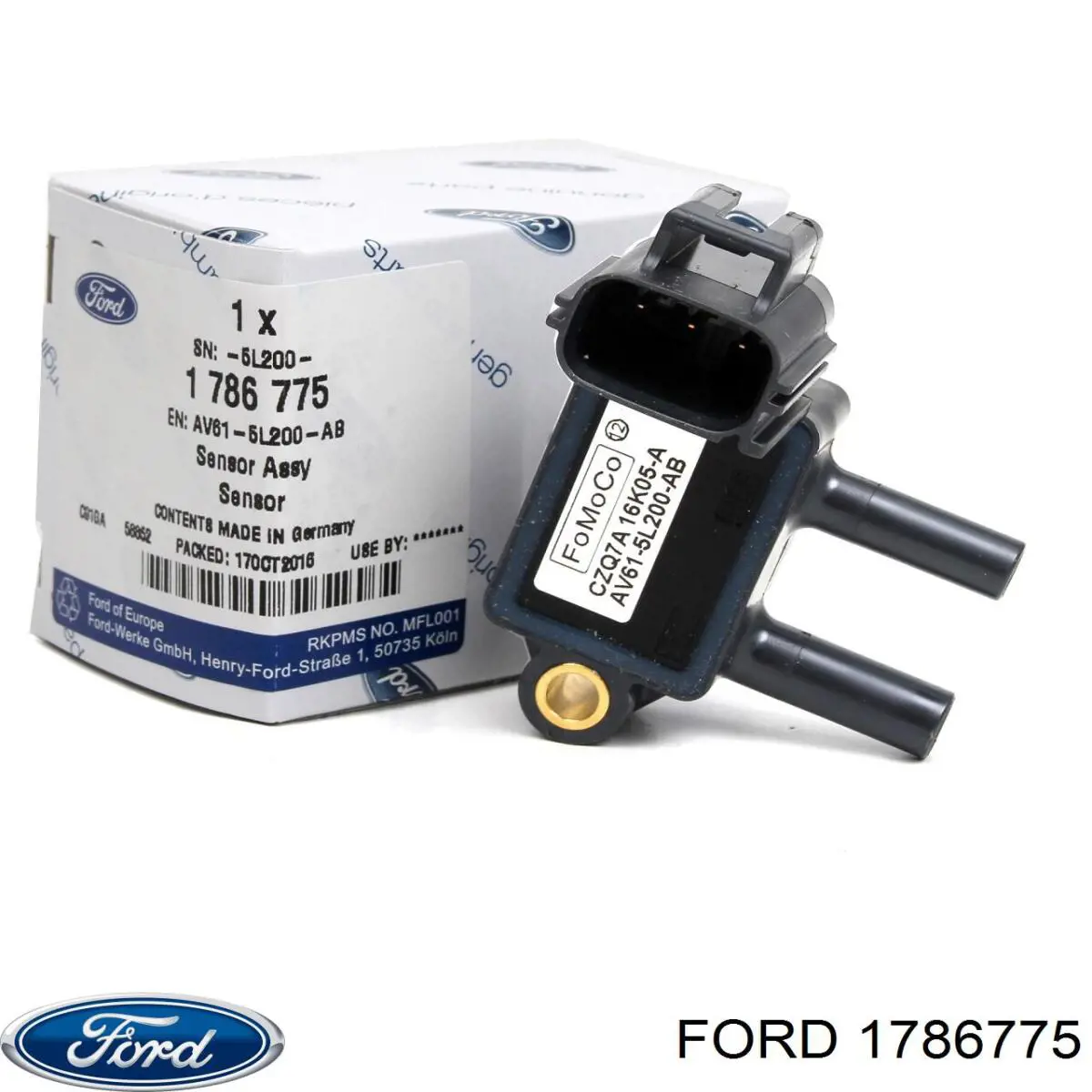 1786775 Ford Датчик давления выхлопных газов