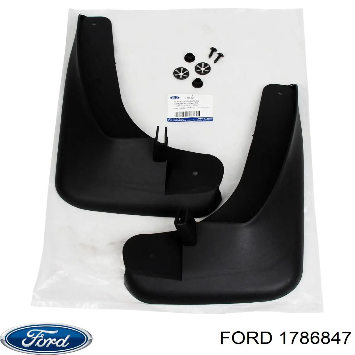 1786847 Ford protetores de lama dianteiros, kit