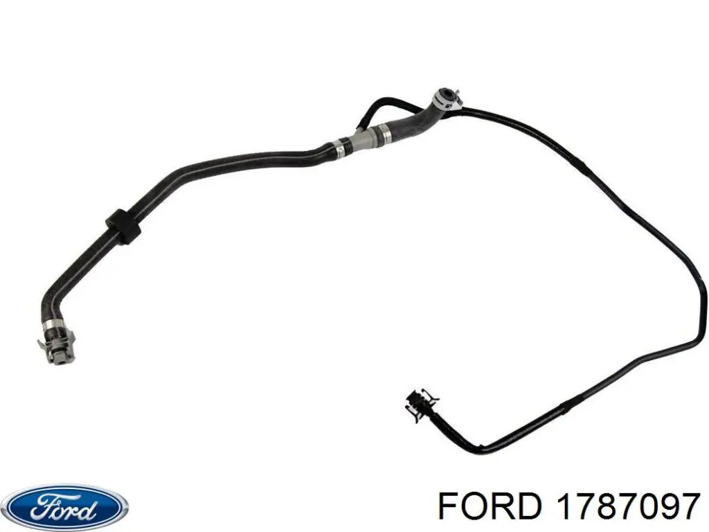 1787097 Ford шланг расширительного бачка верхний