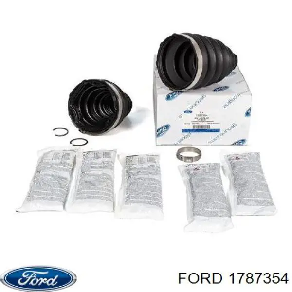 1787354 Ford botas de proteção de juntas homocinéticas do semieixo dianteiro, kit