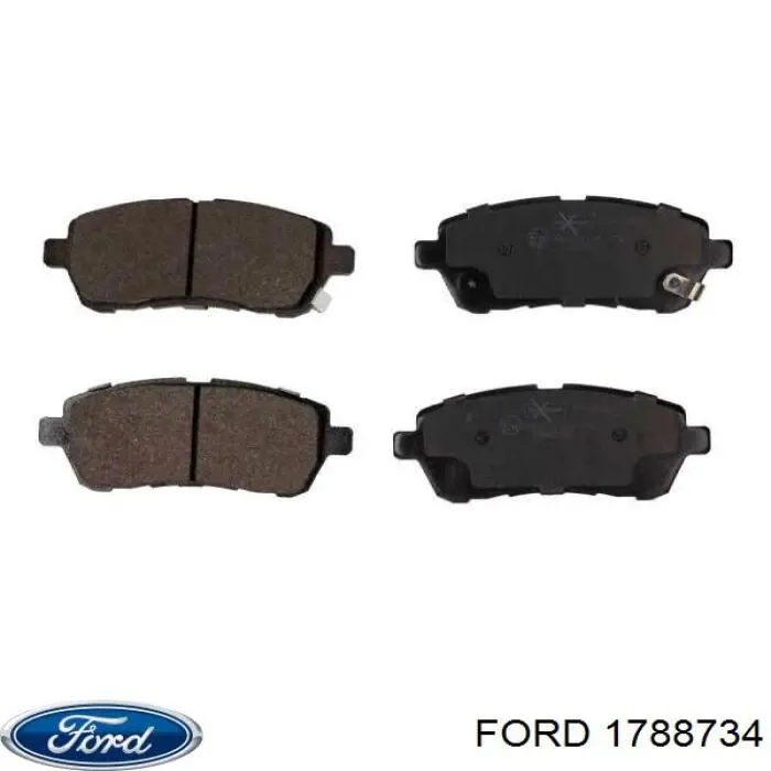 Передние тормозные колодки 1788734 Ford