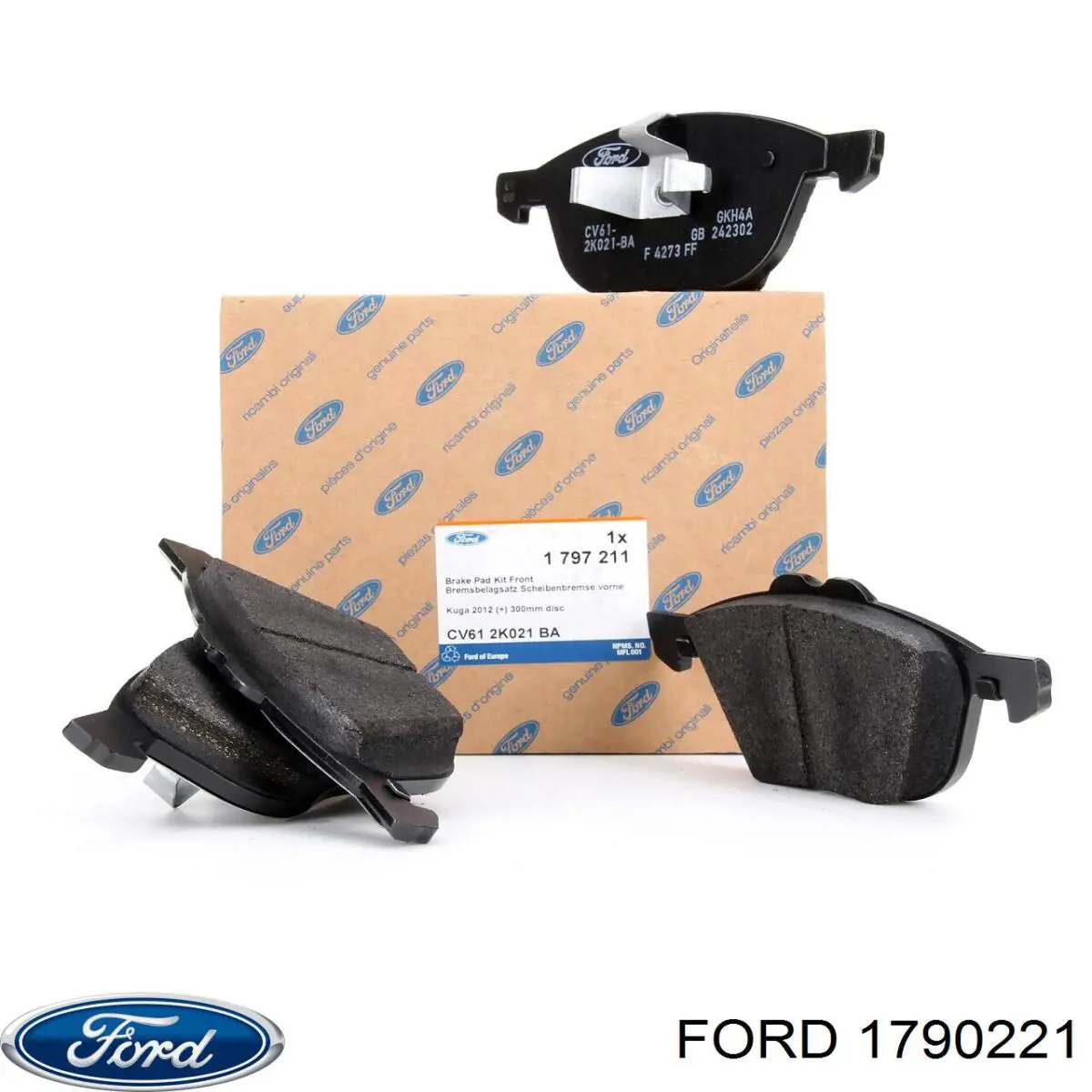 Disco do freio dianteiro Ford 1790221