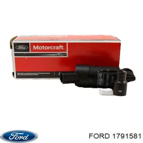 Двигатель омывателя стекла передний/задний Ford 1791581