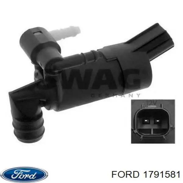 Купить 1791581 Ford Насос-мотор омывателя стекла, перед/зад