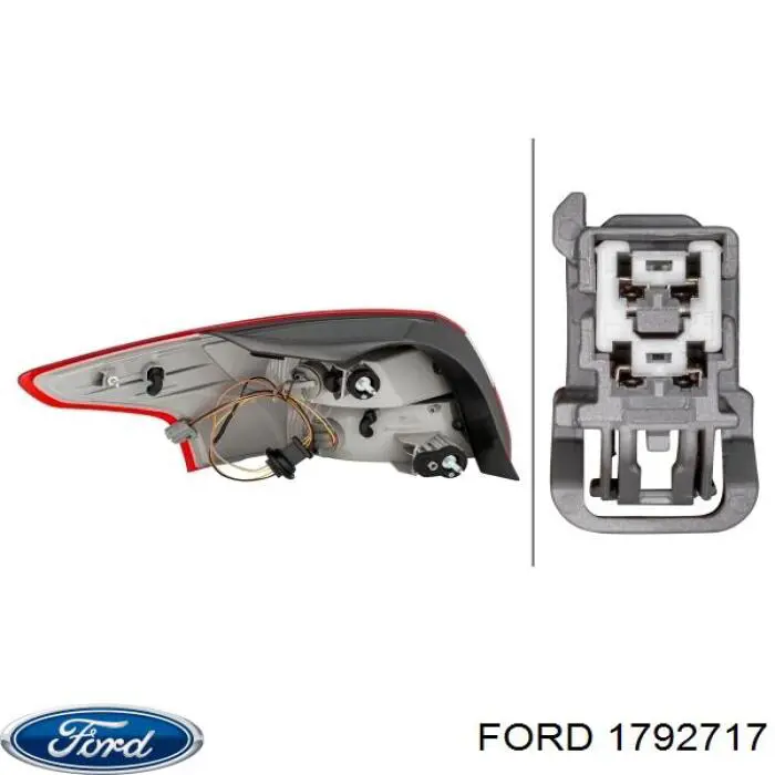 Фара задняя правая внешняя Ford 1792717 цена, от 73.35 USD