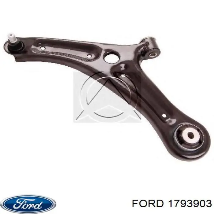 1793903 Ford braço oscilante inferior esquerdo de suspensão dianteira