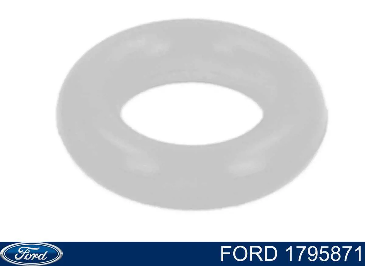 6C1Q9T558AA Ford кольцо уплотнительное штуцера обратного шланга форсунки