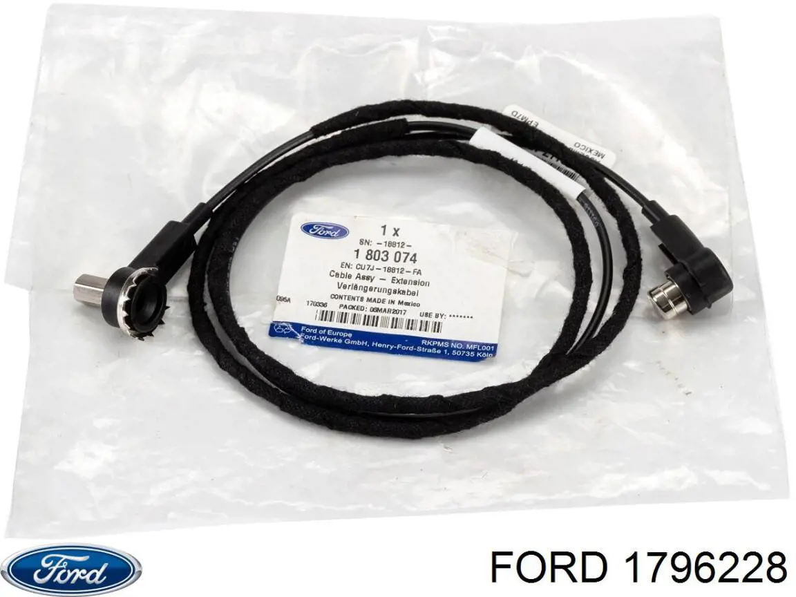 Подкрылок передний правый 1796228 Ford