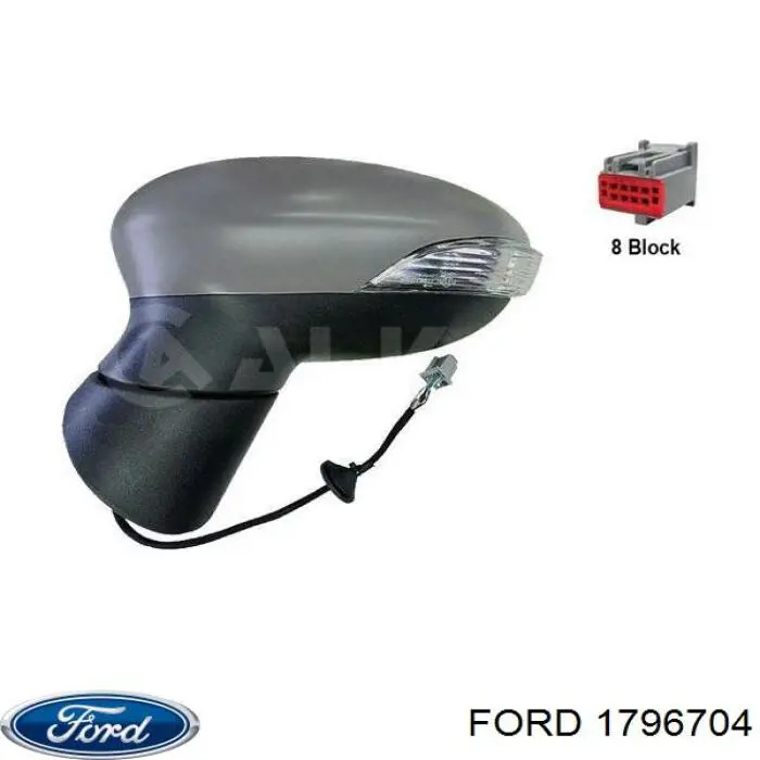Зеркало заднего вида, левое Ford 1796704 цена, от 59.80 USD