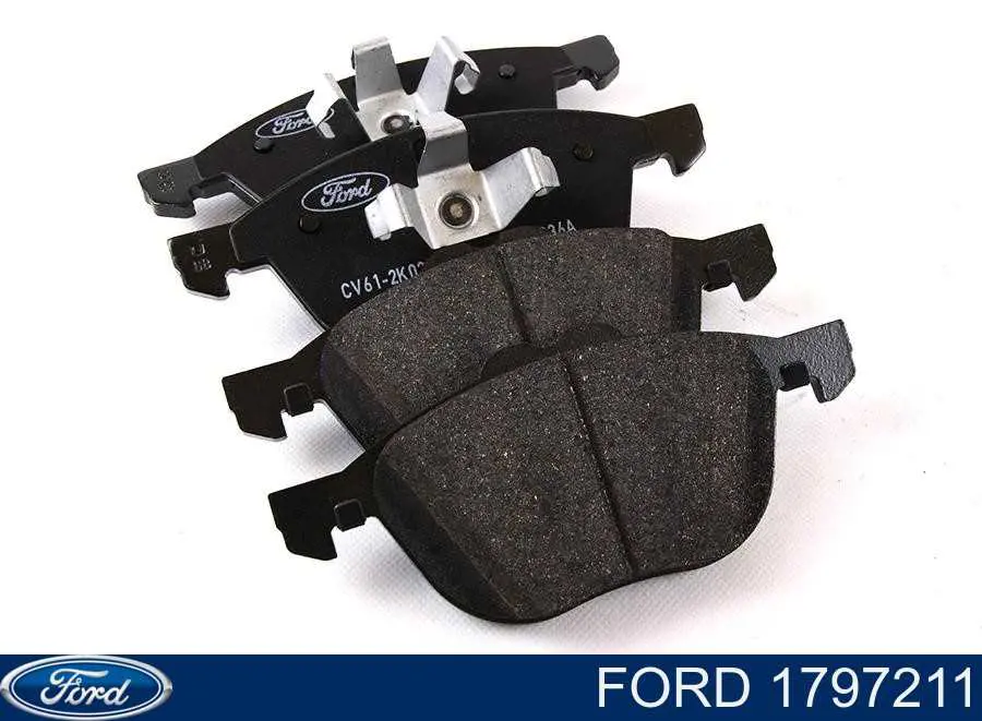 1797211 Ford sapatas do freio dianteiras de disco